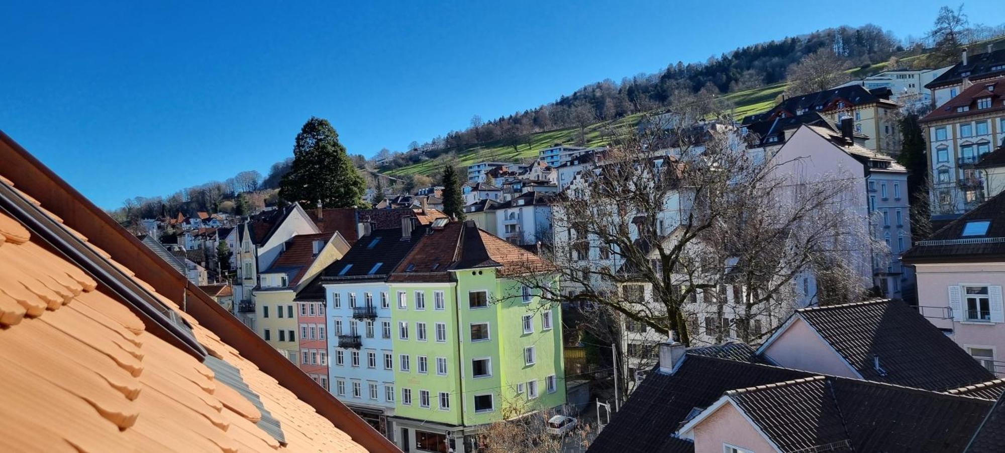 Ruhige, Neue Dachwohnung An Altstadt, Naehe Messe St. Gallen Bagian luar foto
